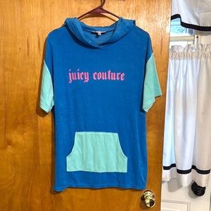 NWOT Juicy Couture Terry Cloth Hoodie sz S